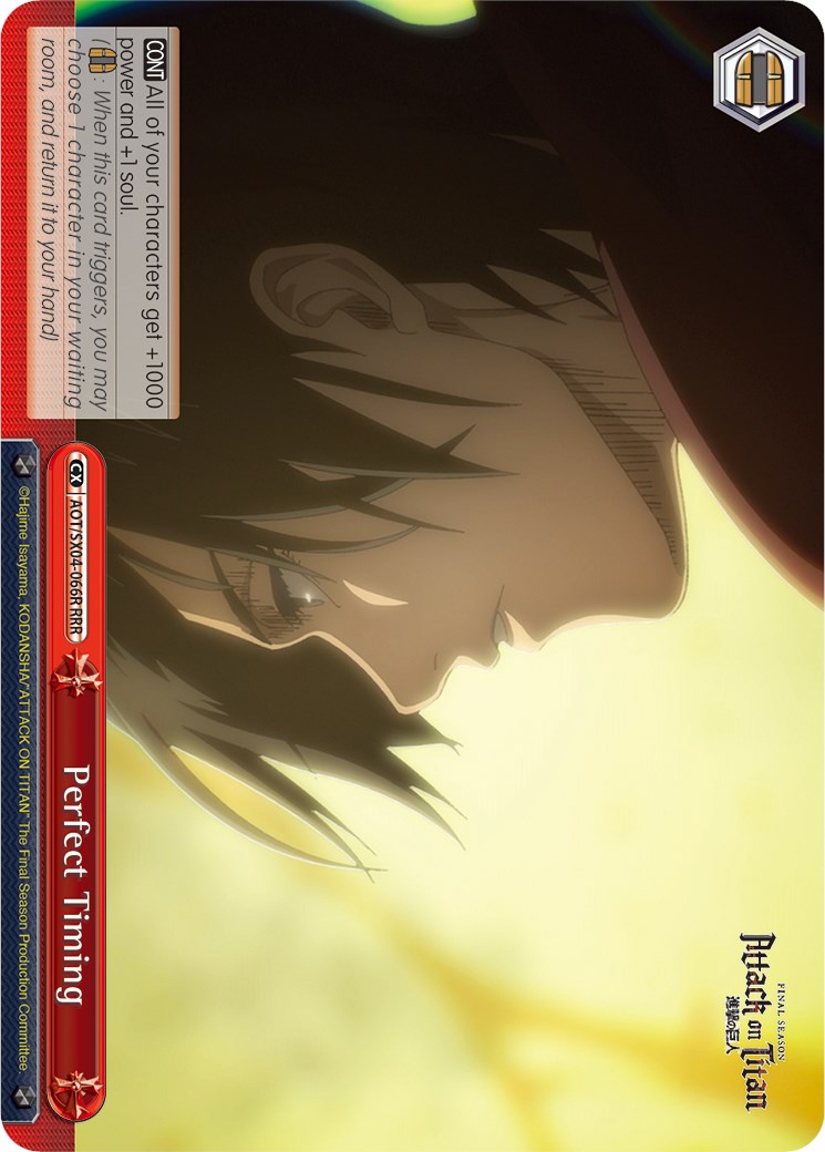 Image of Perfect Timing (Foil) [Attack On Titan: Final Season]