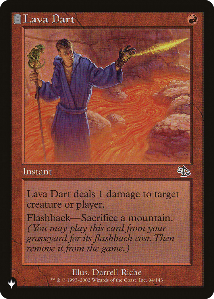 Image of Lava Dart [The List]
