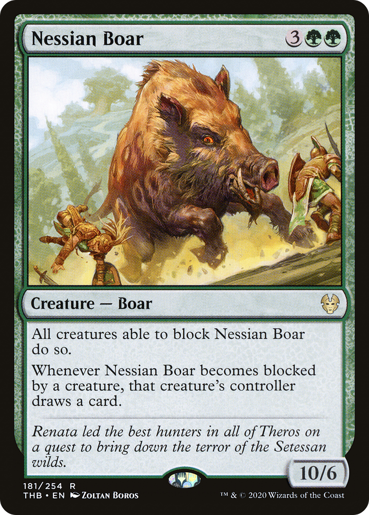 Image of Nessian Boar [Theros Beyond Death]