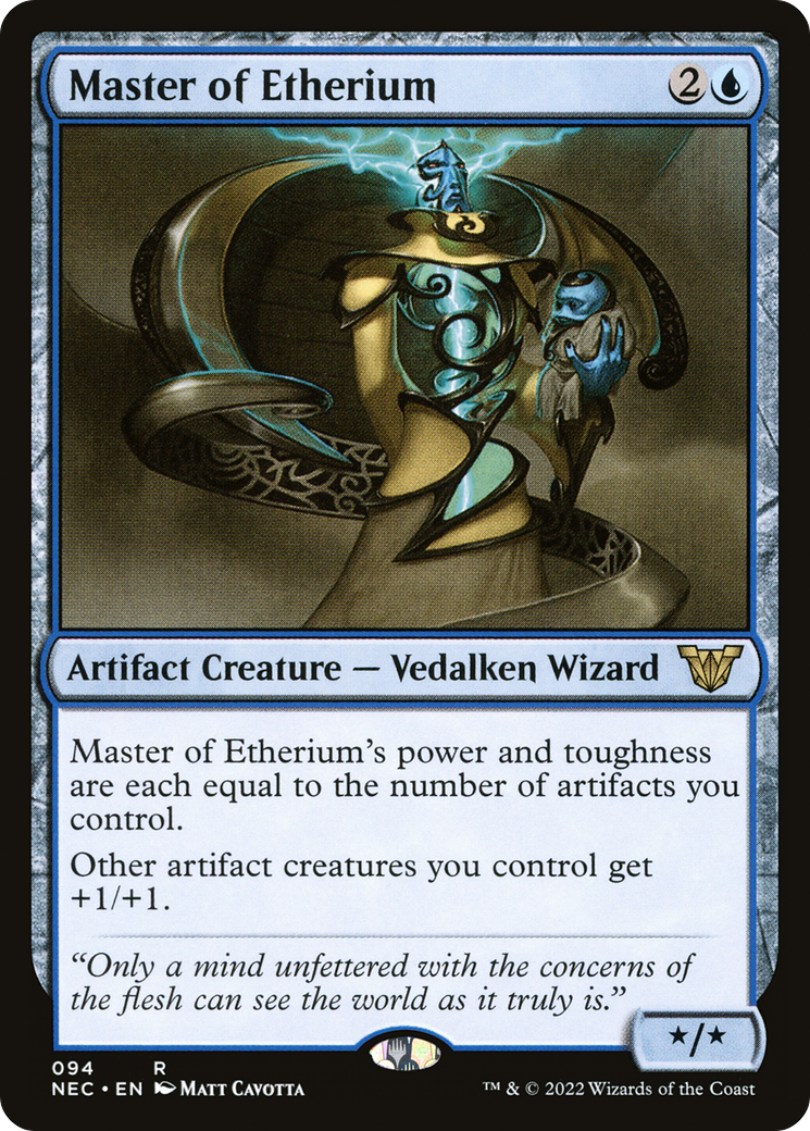 Image of Master of Etherium [Kamigawa: Neon Dynasty Commander]