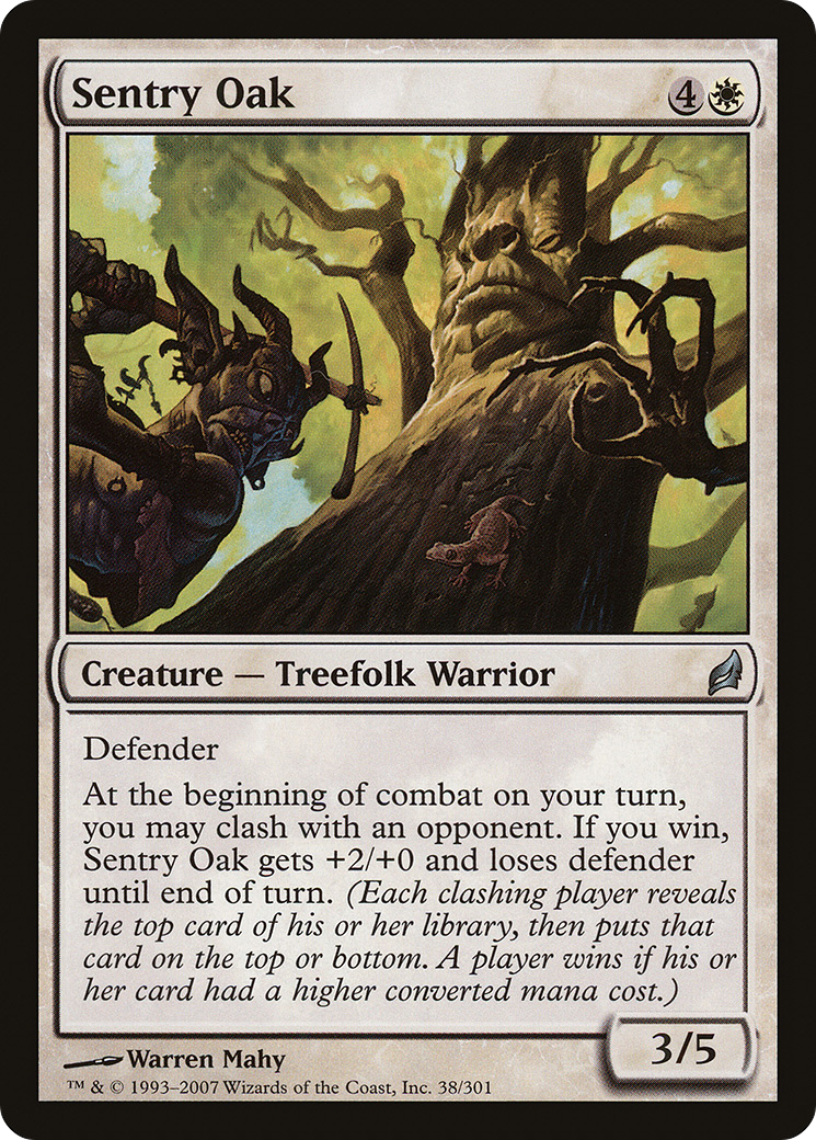 Image of Sentry Oak [Lorwyn]