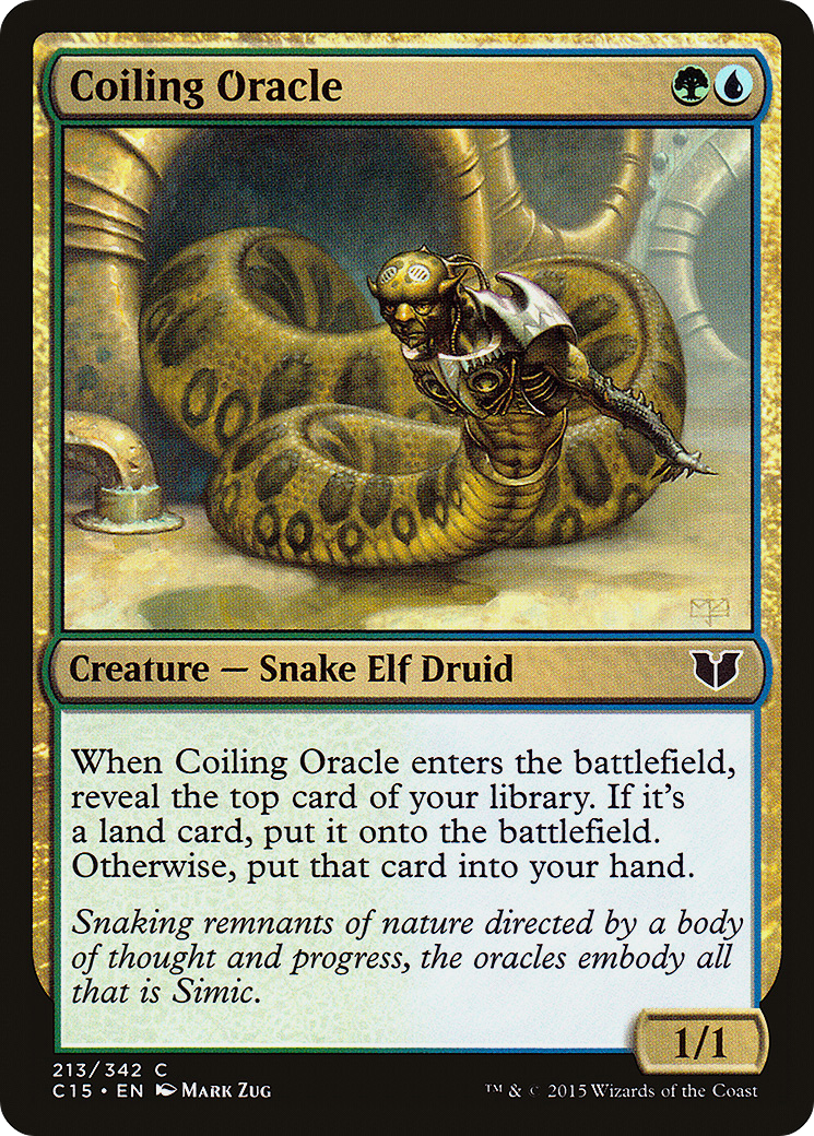 Image of Coiling Oracle [Commander 2015]