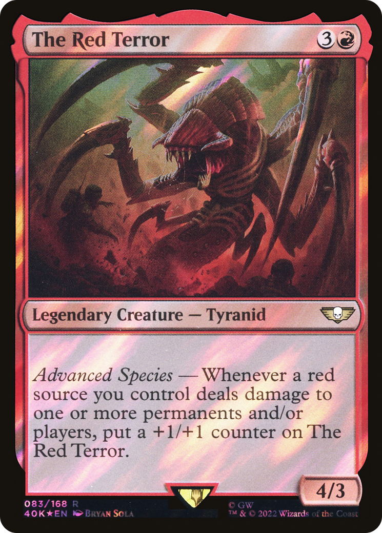 Image of The Red Terror (Surge Foil) [Warhammer 40,000]