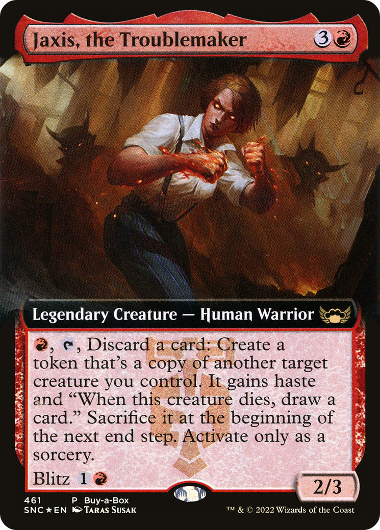 Image of Jaxis, the Troublemaker (Buy-A-Box) [Streets of New Capenna]