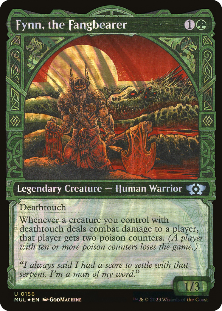 Image of Fynn, the Fangbearer (Halo Foil) [Multiverse Legends]