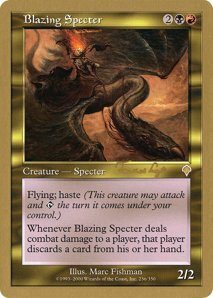 Image of Blazing Specter (Tom van de Logt) [World Championship Decks 2001]