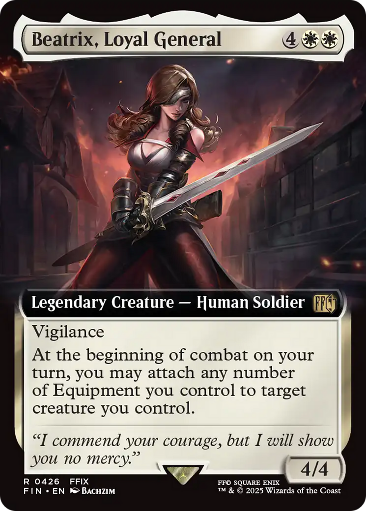 Image of Beatrix, Loyal General (Extended Art) [FINAL FANTASY]