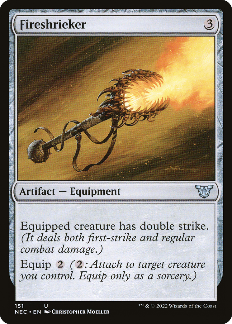 Image of Fireshrieker [Kamigawa: Neon Dynasty Commander]
