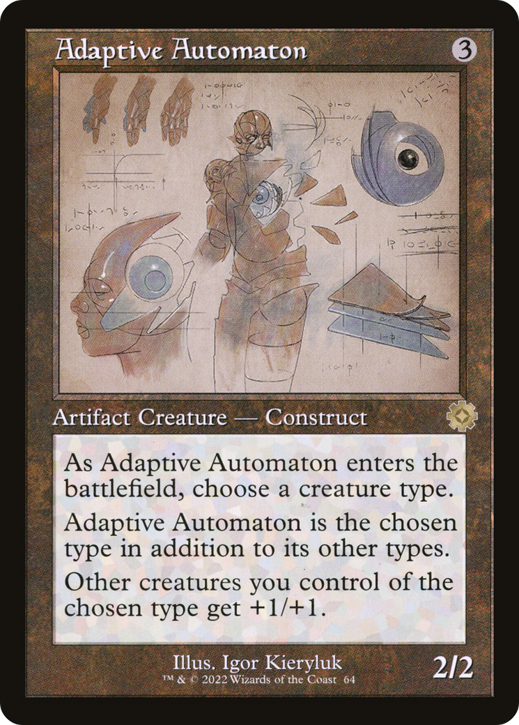 Image of Adaptive Automaton (Retro Schematic) [The Brothers' War Retro Artifacts]