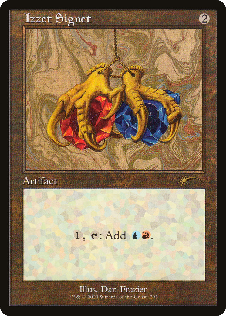 Image of Izzet Signet (Retro) [Secret Lair Drop Series]