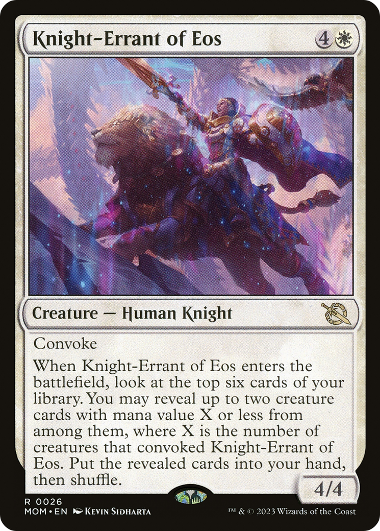 Image of Knight-Errant of Eos [March of the Machine]