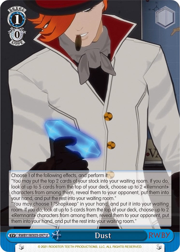 Image of Dust (RWBY/WX03-097 U) [RWBY]