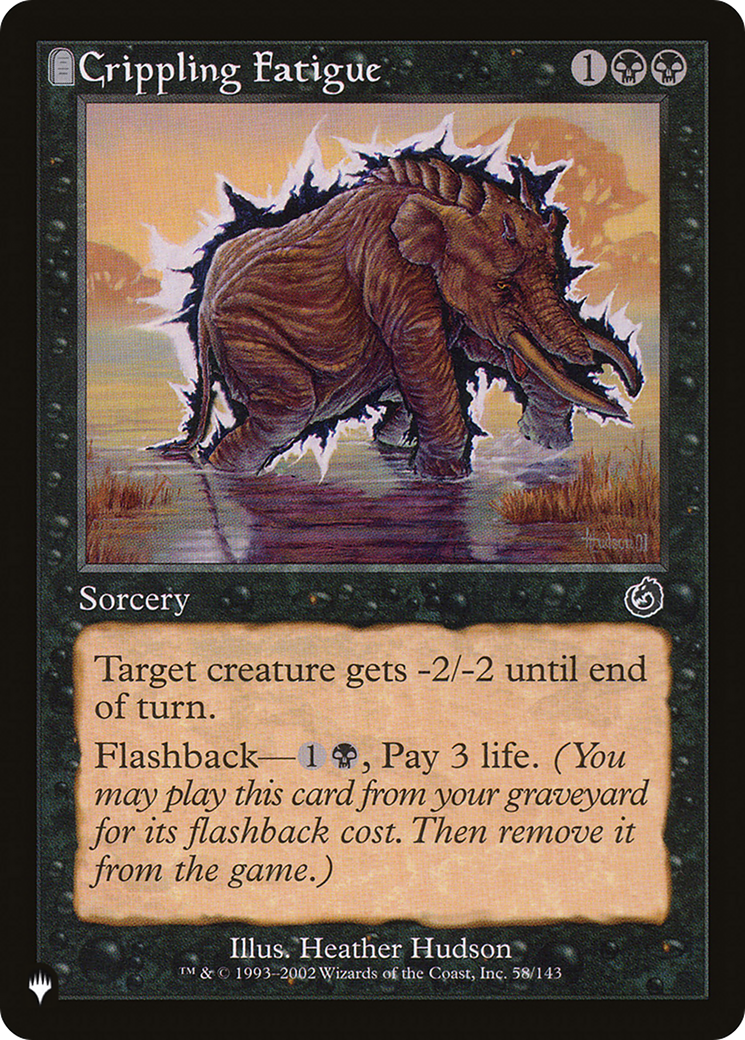 Image of Crippling Fatigue [The List]
