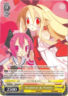 Image of Raspberyl & Flonne (DG/EN-S03-E002 RR) [Disgaea]