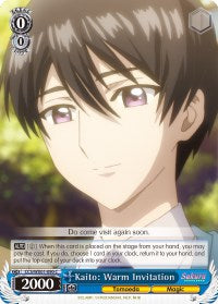 Image of Kaito: Warm Invitation (CCS/WX01-090 C) [Cardcaptor Sakura: Clear Card]