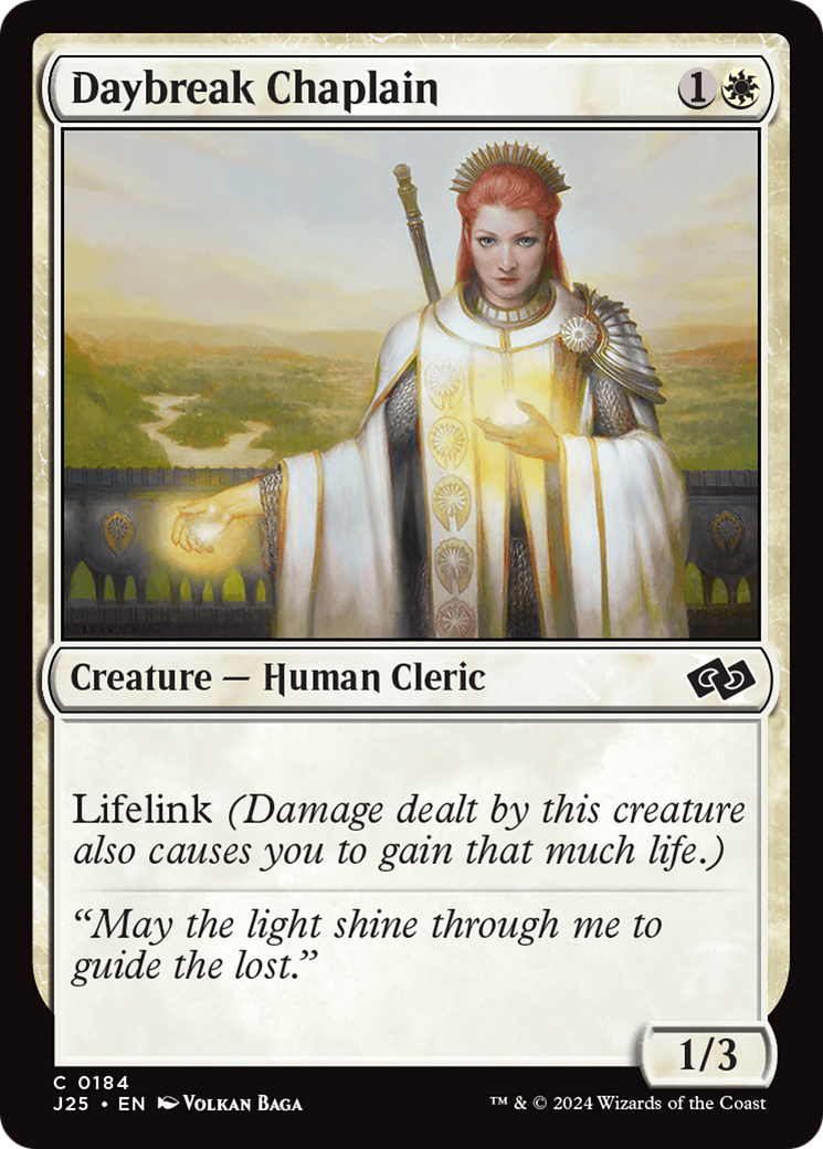 Image of Daybreak Chaplain [Foundations Jumpstart]