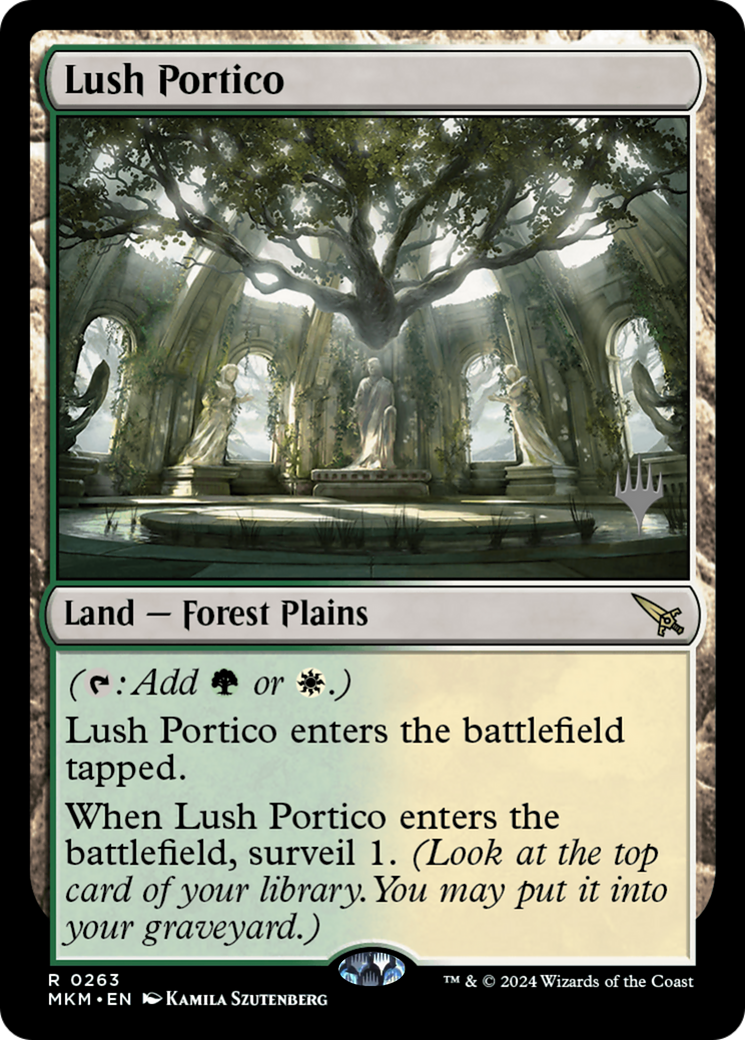 Image of Lush Portico (Promo Pack) [Murders at Karlov Manor Promos]