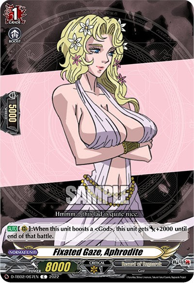 Image of Fixated Gaze, Aphrodite (D-TB02/067EN) [Record of Ragnarok]
