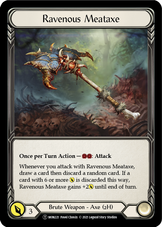 Image of Levia // Ravenous Meataxe [U-MON120 // U-MON221] (Monarch Unlimited)  Unlimited Normal
