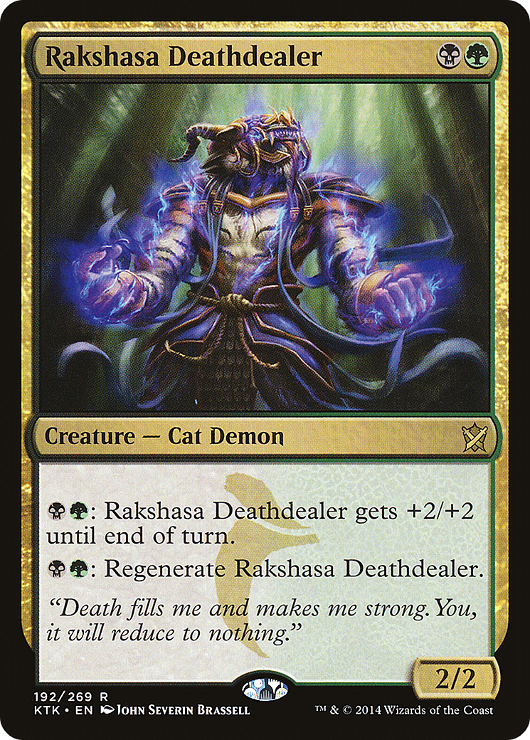 Image of Rakshasa Deathdealer [Khans of Tarkir]