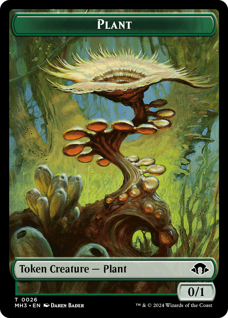Image of Plant // Energy Reserve Double-Sided Token [Modern Horizons 3 Tokens]