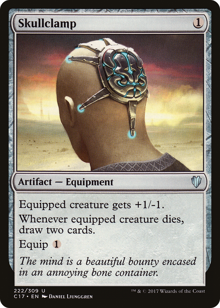 Image of Skullclamp [Commander 2017]
