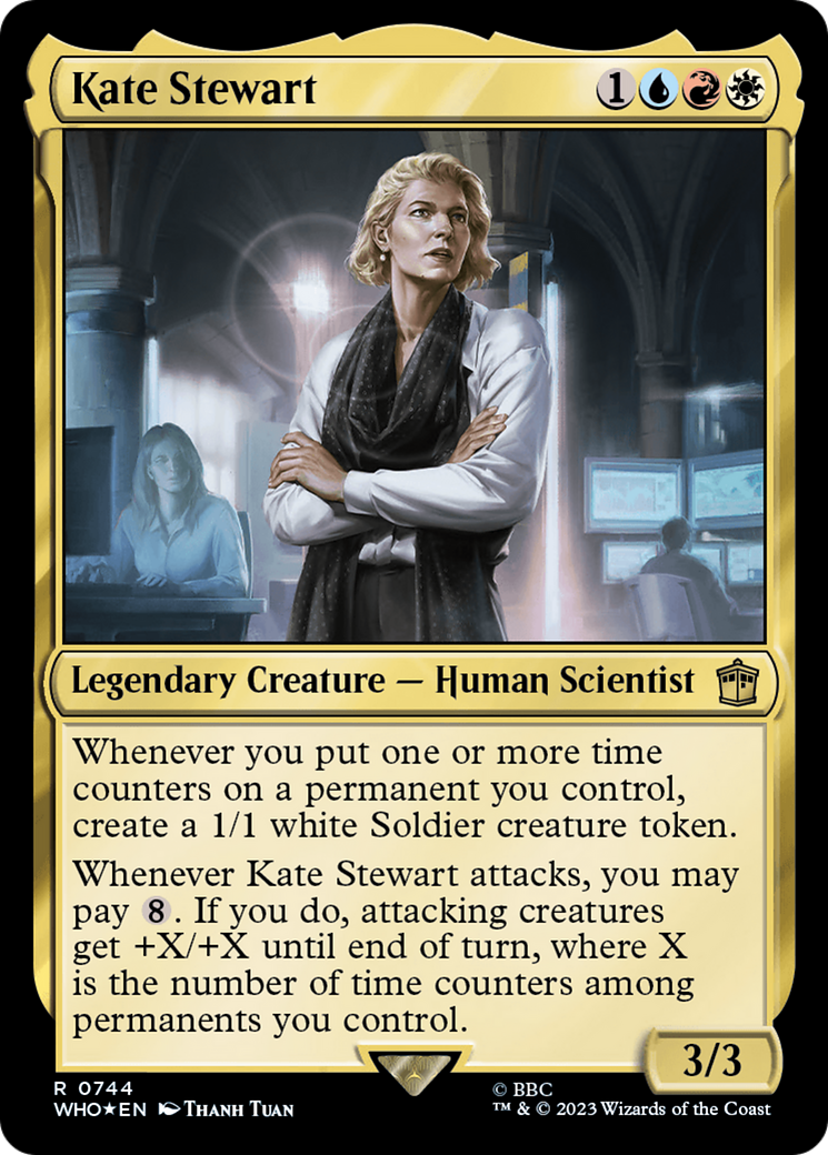 Image of Kate Stewart (Surge Foil) [Doctor Who]