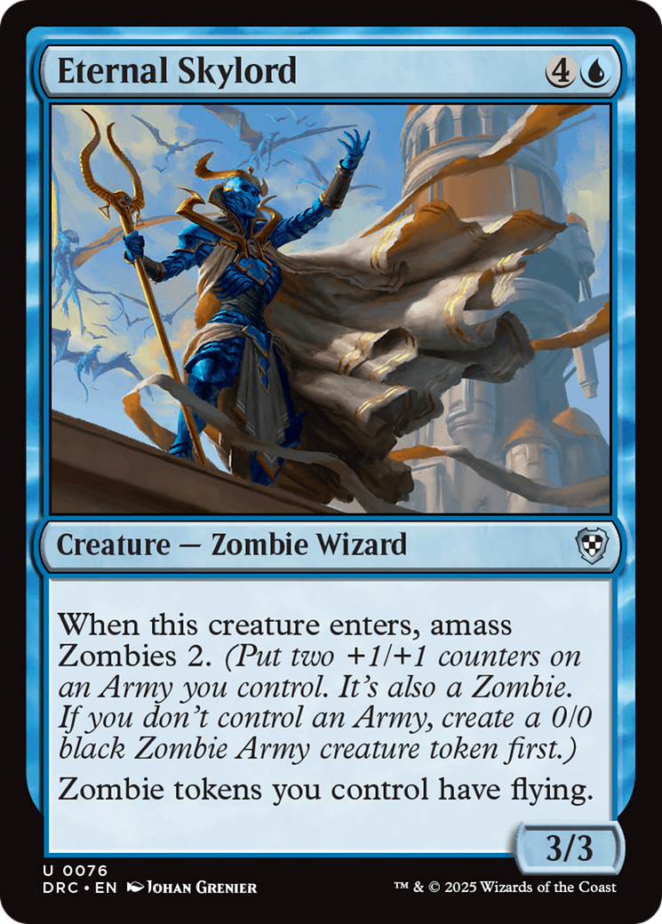 Image of Eternal Skylord [Aetherdrift Commander]