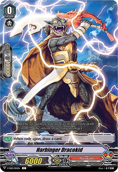 Image of Harbinger Dracokid (V-EB12/051EN) [Team Dragon's Vanity]