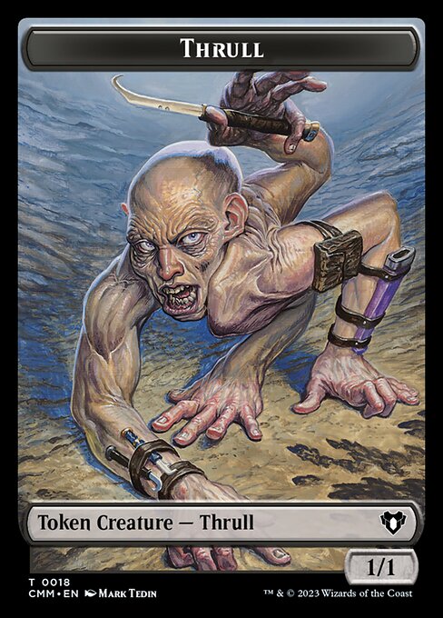 Image of Servo // Thrull Double-Sided Token [Commander Masters Tokens]