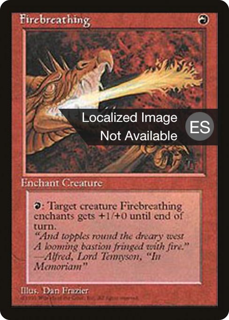Image of Firebreathing [Fourth Edition (Foreign Black Border)]