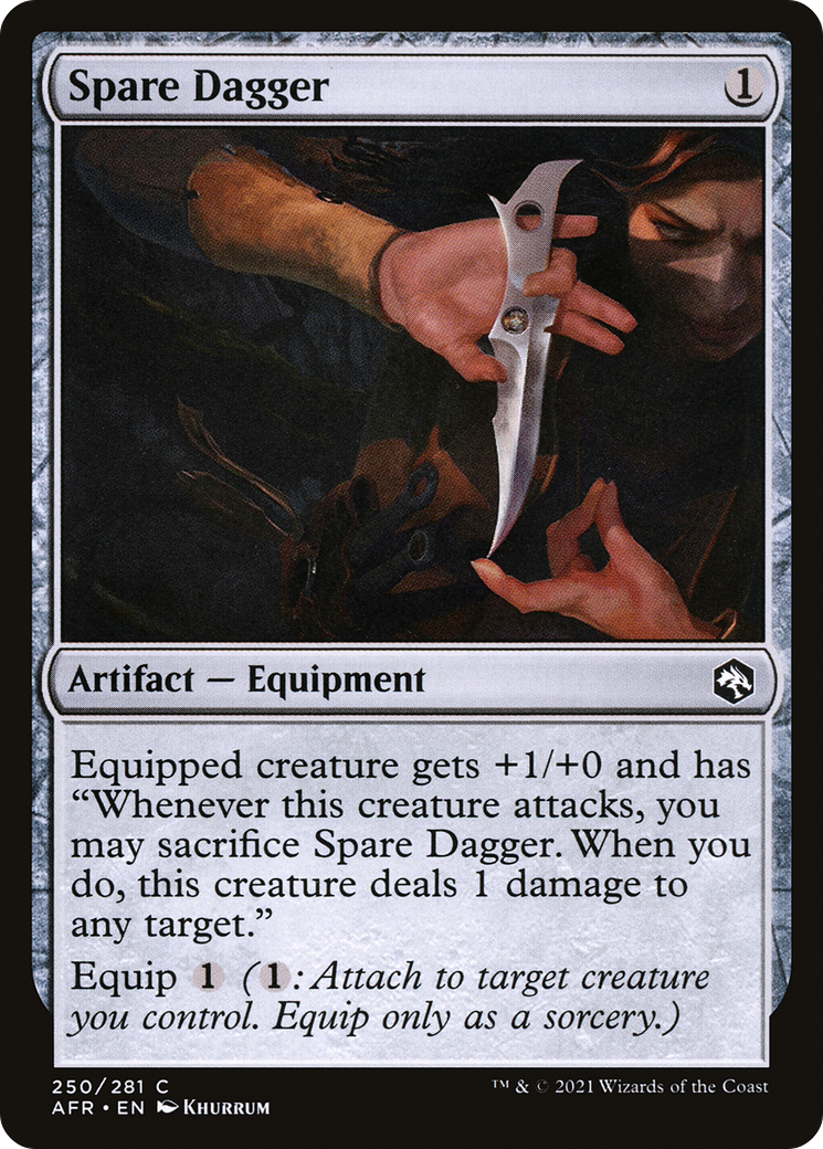 Image of Spare Dagger [Dungeons & Dragons: Adventures in the Forgotten Realms]