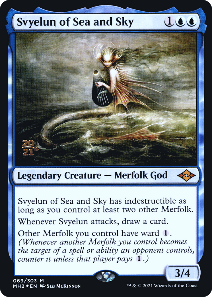 Image of Svyelun of Sea and Sky [Modern Horizons 2 Prerelease Promos]