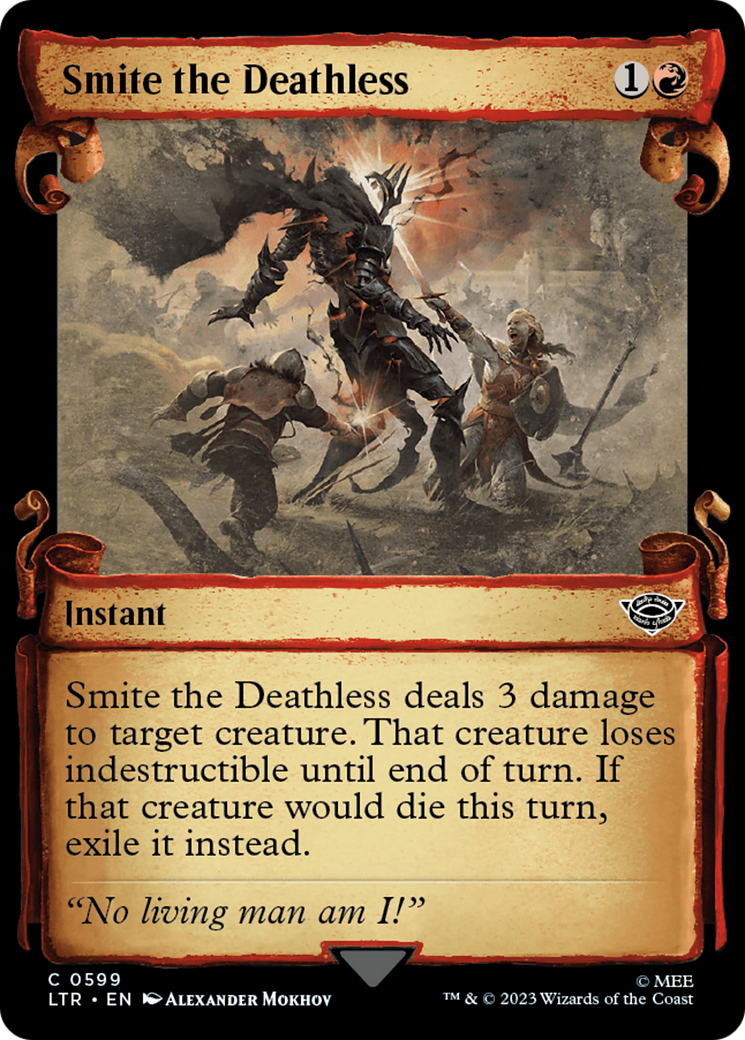 Image of Smite the Deathless [The Lord of the Rings: Tales of Middle-Earth Showcase Scrolls]