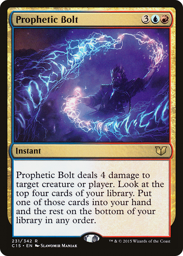 Image of Prophetic Bolt [Commander 2015]