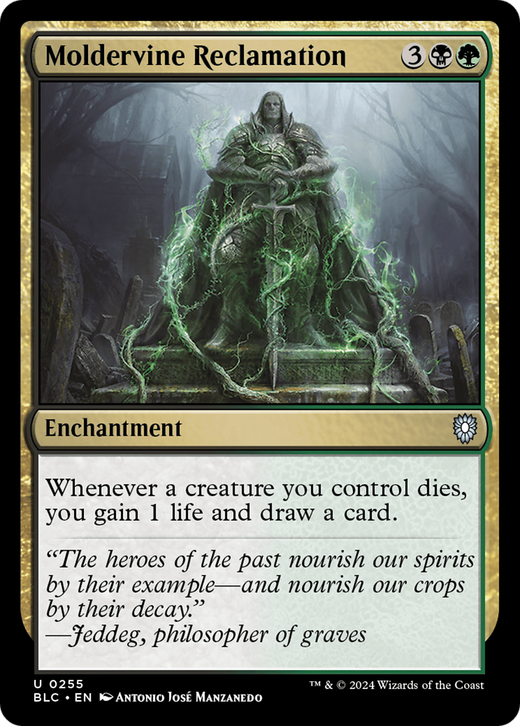 Image of Moldervine Reclamation [Bloomburrow Commander]