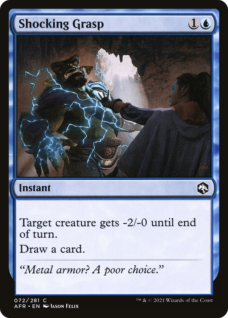 Image of Shocking Grasp [Dungeons & Dragons: Adventures in the Forgotten Realms]