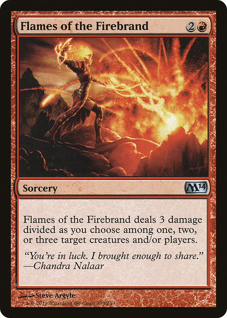 Image of Flames of the Firebrand [Magic 2014]