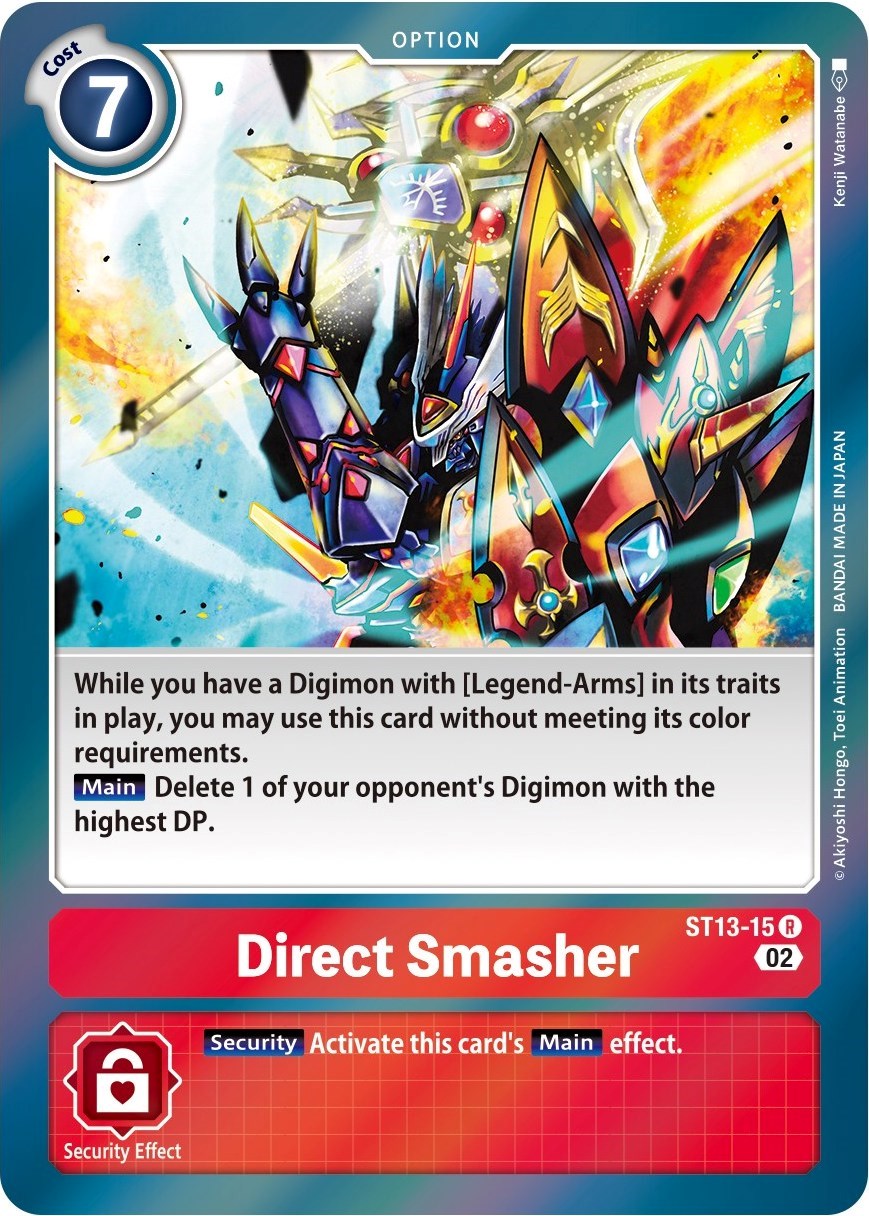 Image of Direct Smasher [ST13-15] [Starter Deck: Ragnaloardmon]
