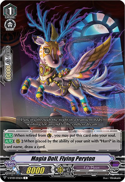 Image of Magia Doll, Flying Peryton (V-BT09/076EN) [Butterfly d'Moonlight]