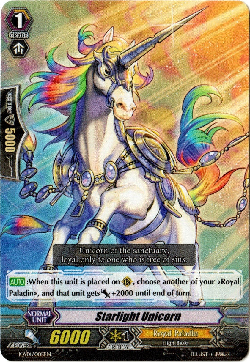 Image of Starlight Unicorn (KAD1/005EN) [Kero Kero Ace Pack]