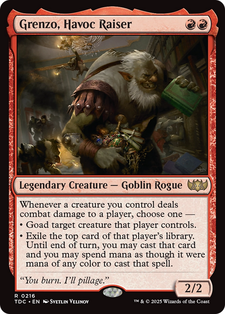 Image of Grenzo, Havoc Raiser [Tarkir: Dragonstorm Commander]