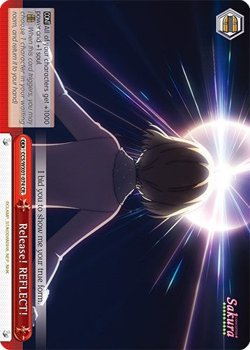 Image of Release! REFLECT! (CCS/WX01-074 CR) [Cardcaptor Sakura: Clear Card]