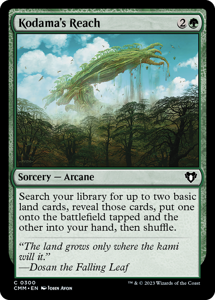 Image of Kodama's Reach [Commander Masters]