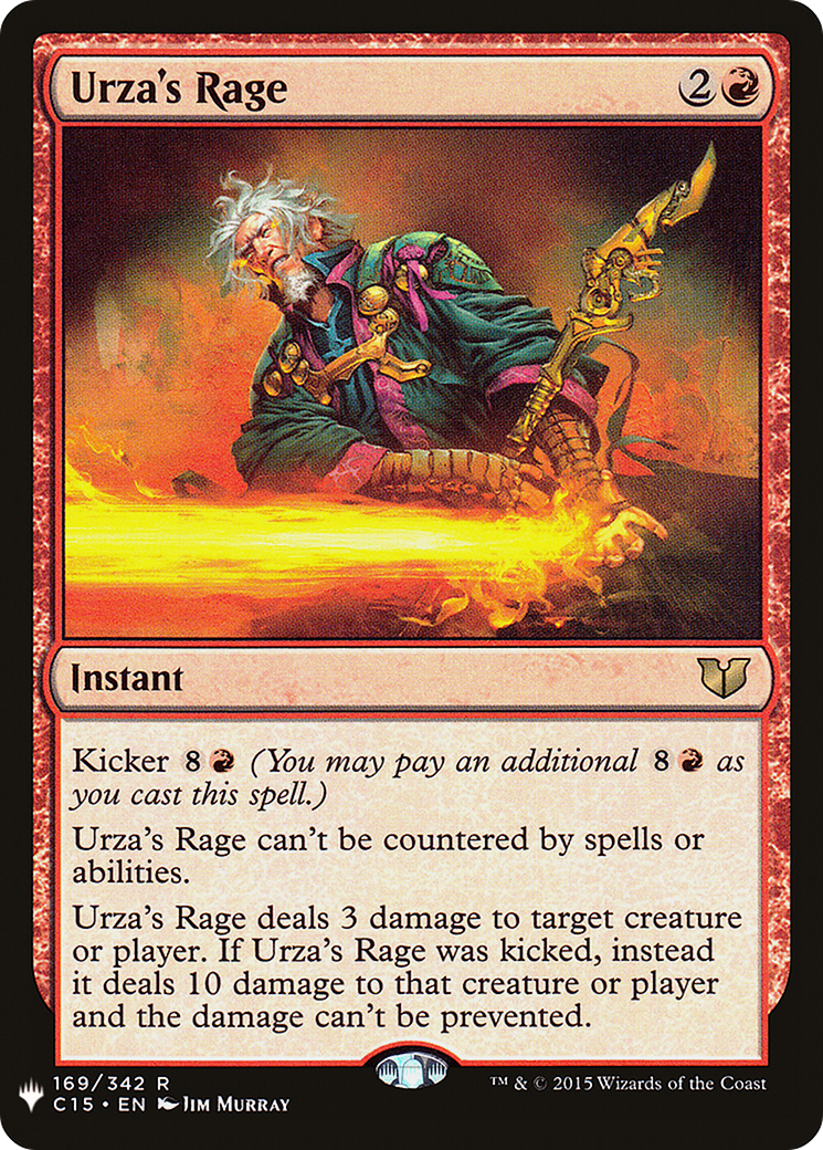 Image of Urza's Rage [The List]
