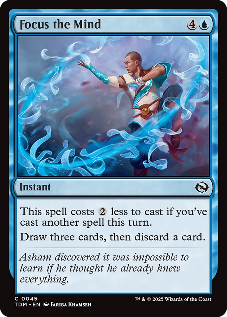 Image of Focus the Mind [Tarkir: Dragonstorm]