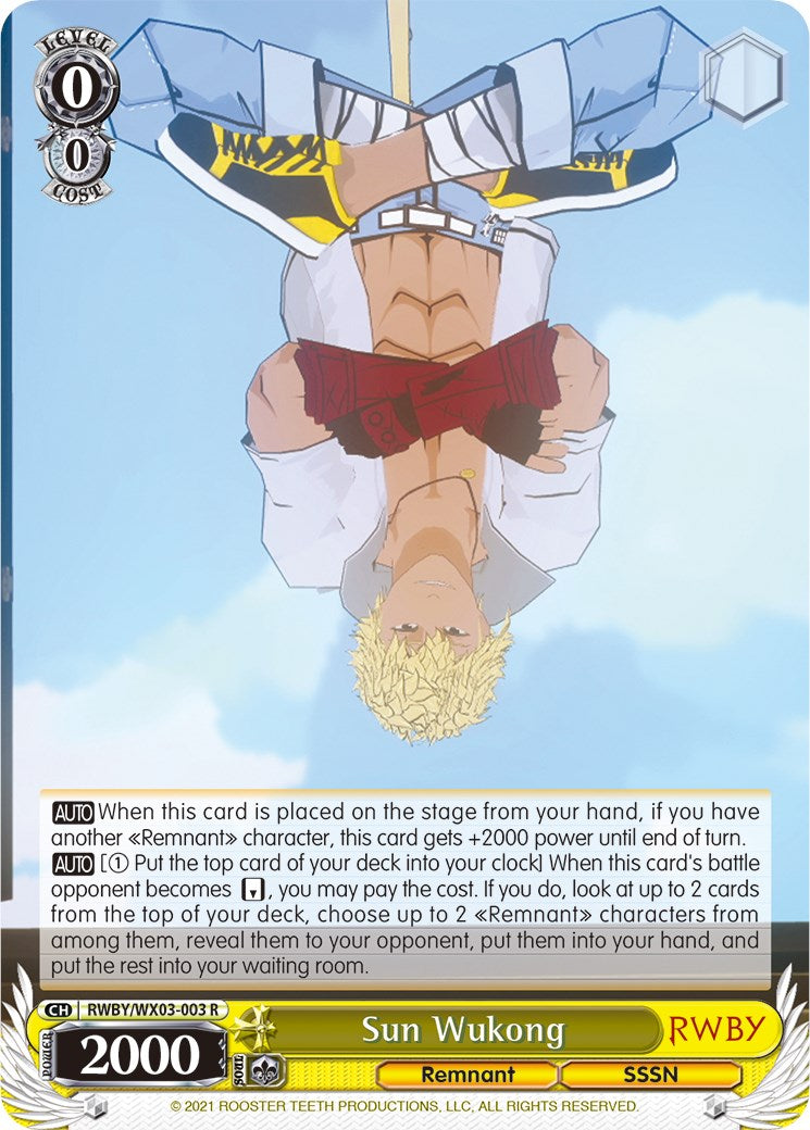 Image of Sun Wukong (RWBY/WX03-003 R) [RWBY]