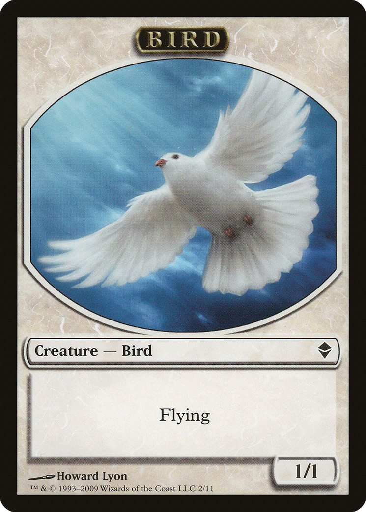 Image of Bird Token [Zendikar Tokens]