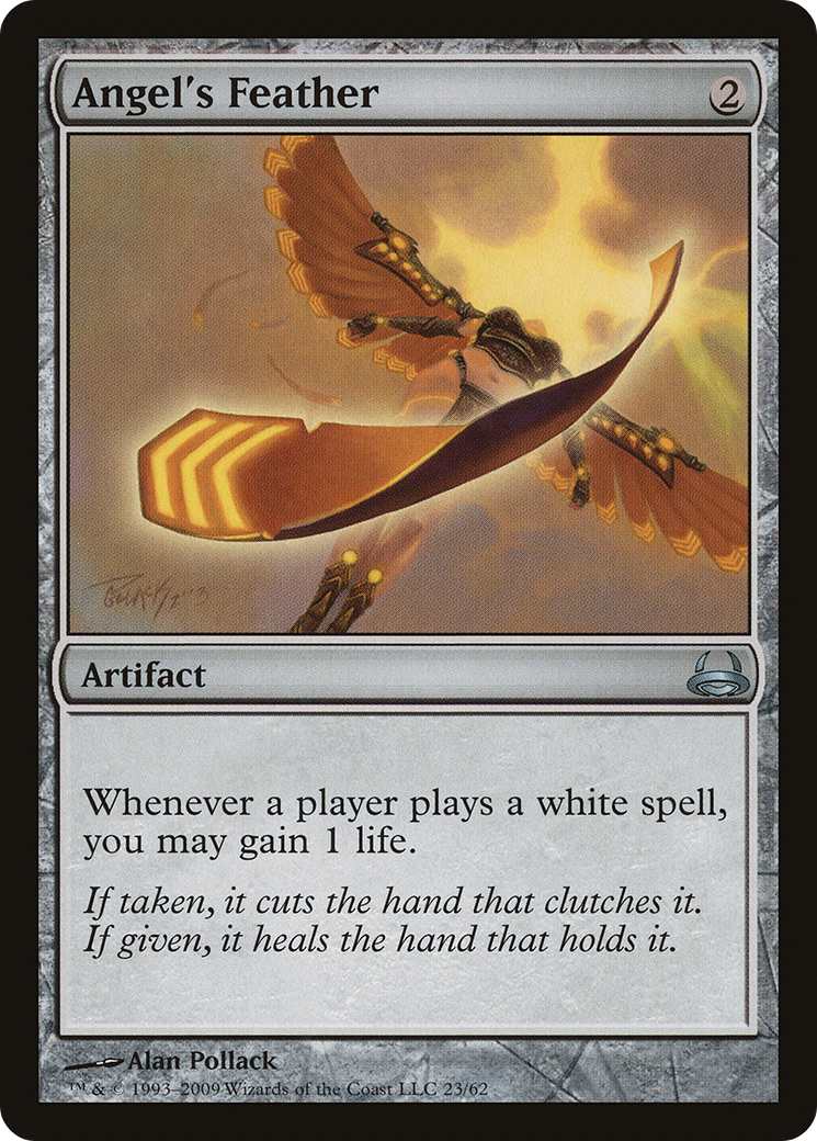 Image of Angel's Feather [Duel Decks: Divine vs. Demonic]