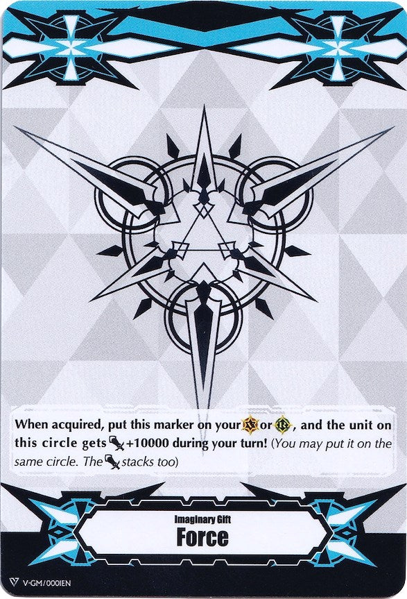 Image of Imaginary Gift [Force] // [Force II] Double-sided Gift Marker (V-GM/0001EN // V-GM2/0001EN) [Gift Markers]